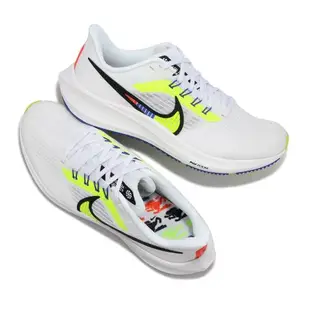 Nike 慢跑鞋 Air Zoom Pegasus 39 NN GS 大童鞋 女鞋 白 螢光黃 小飛馬 運動鞋 DM4015-100