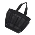 Handheld Mesh Beach Bag Portable Travel Wash Organizer
