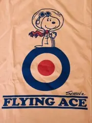 Vintage Peanuts Mens L Snoopy Flying Ace T M Classic Character Retro