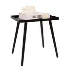 Black Side/End Table Small End Table Accent Table Living Room Bedroom Balcony...
