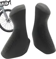 lisutupode Bicycles Brake Hoods Bracket Cover,Elastic Silicone Cover Non-Slip Design - Comfortable Stylish Shift Case Brake Lever Cover for Mountain Road Bikes