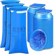 AOVIOANDY Vomit Bags Disposable, 60 Pack Emesis Bags for Car Kids & Adult, Barf Bags Disposable for Travel Motion Sickness- Leak Resistant, Medical Grade, Throw Up Bags