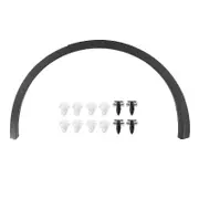 Car Side Wheel Molding Splash Guard Tires Eyebrow Arch Flare Moulding Lip Trim Strip Replacement for Tesla Model Y 2020 to 2023 Rear Left 1494187 00 B
