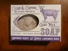 Clean & Caprine Goat Milk Soap Lavender Scent