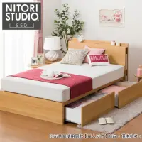 在飛比找momo購物網優惠-【NITORI 宜得利家居】◎雙人加大床座 床架 KAITO