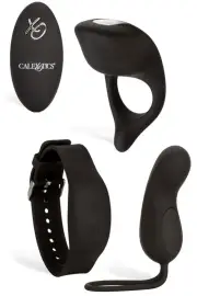 California Exotic Vibrating Egg & Couples Ring Foreplay Set with Remote Controls