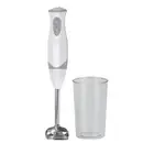 Maxim KitchenPro 200W Smoothies/Cocktail Stick/Handheld Blender w/ Beaker White