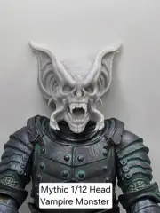 3d Printed VAMPIRE MONSTER Head 1.0 Scale For Mythic Legions 1/12 figure