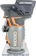18-Volt OCTANE™ Cordless Brushless Compact Fixed Base Router with 1/4 in. Bit, Round and Square Bases, and Collet Wrench