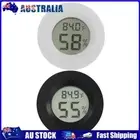 Electronic LCD Digital Thermometer Hygrometer Round Temperature Humidity Meter A