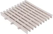 Swimming Pool Drainage Overflow Grate, ABS Plastic Drainage Gutter Guard, Swimming Pool Grille(White(35CM),1 PCS)
