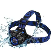 Zk20 Rechargeable Built-in Lithium Battery Waterproof Led Headlamp with 3 Modes