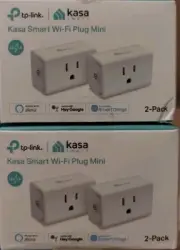 kasa smart wi-fi plug mini by tp-link (4pack)