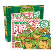 500pc Aquarius 35x48cm TMNT Pizza Jigsaw Puzzle Kids/Family Party Game 14y+