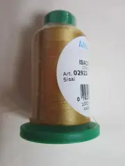 New Spool Isacord Thread- Dark Gold #0832- 1000m 40 wt.