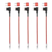 Fuse Tap 24V 12V Car Add A Circuit Fuse Tap with 10A Mini Fuse, 5pcs