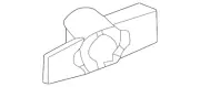 Genuine Nissan Reverse Sensor Cover 28533-6LA2A