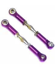 Hsp 106017 Purple Aluminium Steering Linkage Upgrade 06048 Rc 1/10 Buggy Truck