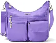 [Baggallini] Everywhere Bagg Crossbody Women 11x9 Lightweight Nylon Hobo Water-Resistant Travel Bag W/RFID Protection
