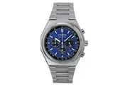 Citizen Zenshin Chronograph Super Titanium Blue Dial Eco-Drive CA4610-85L 100M Men's Watch