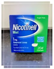 4 x Nicotinell Mint Lozenges - 1mg & 2m | 204 x 4 = 816 pieces | Expiry 2025/26