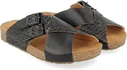 [HAFLINGER] Organic Amiga Leather Strap Sandal Cork Footbed Women