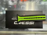Cressi Watch Straps for Leonardo Dive Computer (Black/Green)