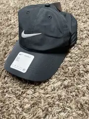 Nike Hat Child Infant Blue Adjustable Athletic Baseball Cap Sports Hat Gray New