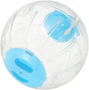 DECOMELODY Compact Hamster Exercise Ball Transparent Dwarf Hamster Running for Pets Easy to and Maintain for Hamsters Guinea Pigs and Gerbils Increases Activity