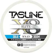 Tasline Elite White Pure Spectra PE 8-Strand Braided High Power Fishing Line