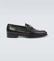 [George Cleverley] George Cleverley Colony leather loafers AU 9 black