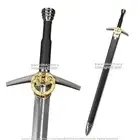 47” Black Geralt Renfri Fantasy Sword Witcher Killer Blade Movie Replica Cosplay