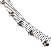 NULYLU U-shape Women Stretchable Comb for Hair Styling Hair Clip for Women Stretcher Daily Care Comb Accessory Set