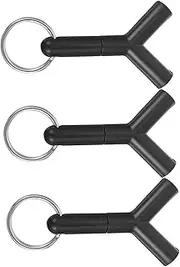 TEHAUX 3Pcs Portable Y Shape Headset Splitter for Headphone Jack Compact Audio Splitter for Sharing Music with Friends for Travel and Everyday Use