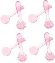 LIFKOME 8Pcs Face Scrubber Versatile Nail Brush Exfoliator for Gentle Cleansing for Makeup Removal Pore Care Fashionable Design
