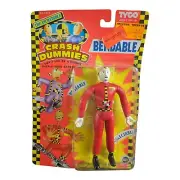 Tyco Incredible Crash Dummies DARYL "Bendable" Action Figure (1992) MOC Sealed