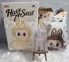 Authentic POP MART - The Monsters LABUBU - Have a Seat Vinyl Plush - HEHE乐呵呵