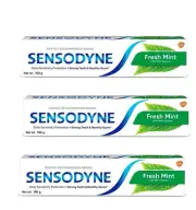 Sensodyne Toothpaste Fresh Mint daily sensitivity protection (3X 150g) FREE SHIP
