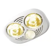 IXL Tastic Mirage 3 In 1 Bathroom Heater Exhaust Fan And Motion Sensor LED