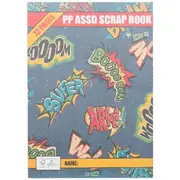 Studymate 330x240 70gsm Scrapbook 72 Page Assorted