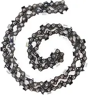 A ANLEOLIFE 8 Inch Chainsaw Chain 4 Pcs R33 3/8" LP Pitch .043" Gauge 33 Drive Links Compatible with Poulan Ryobi Homelite Makita Worx