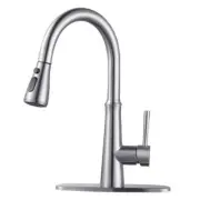 ARCORA Kitchen Faucet Pull-Down Sprayer High Arc Stainless Steel Brushed Nickel