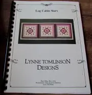 Lynne Tomlinson Designs "LOG CABIN STARS" Needlework Booklet