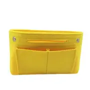 Felt Cloth Insert Storage Bag Multi-pockets Fits in Handbag Cosmetic Toiletry Bags for Travel Organizer Makeup Storage Organizer