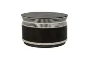 Emporium Bone Inlay Coffee Table in Charlston Black