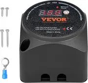 VEVOR Dual Battery Isolator Kit, 140Amp, Manual and Auto Modes VSR Voltage Sensitive Relay with LCD Screen, Smart Battery Isolator for ATV UTV RV Camper Off-Road Vehicle Caravan Truck Boat Yacht