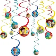 Amscan Toy Story Spiral Decorations