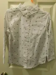 Wonder Nation Boys Long Sleeve Woven Button Down Shirt SMALL (6-7) Southwest