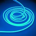 Ice Blue Neon LED Strip Lights，5M 12V DC 600 SMD2835 LEDs Waterproof Rope Lig...