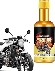 Engine Oil Additive,Motorcycle Engine Carbon Cleaner 60ml | Oil Additive Injector Cleaner for Motorboat, Engine Carbon Deposit, Petrol Saving Treasure